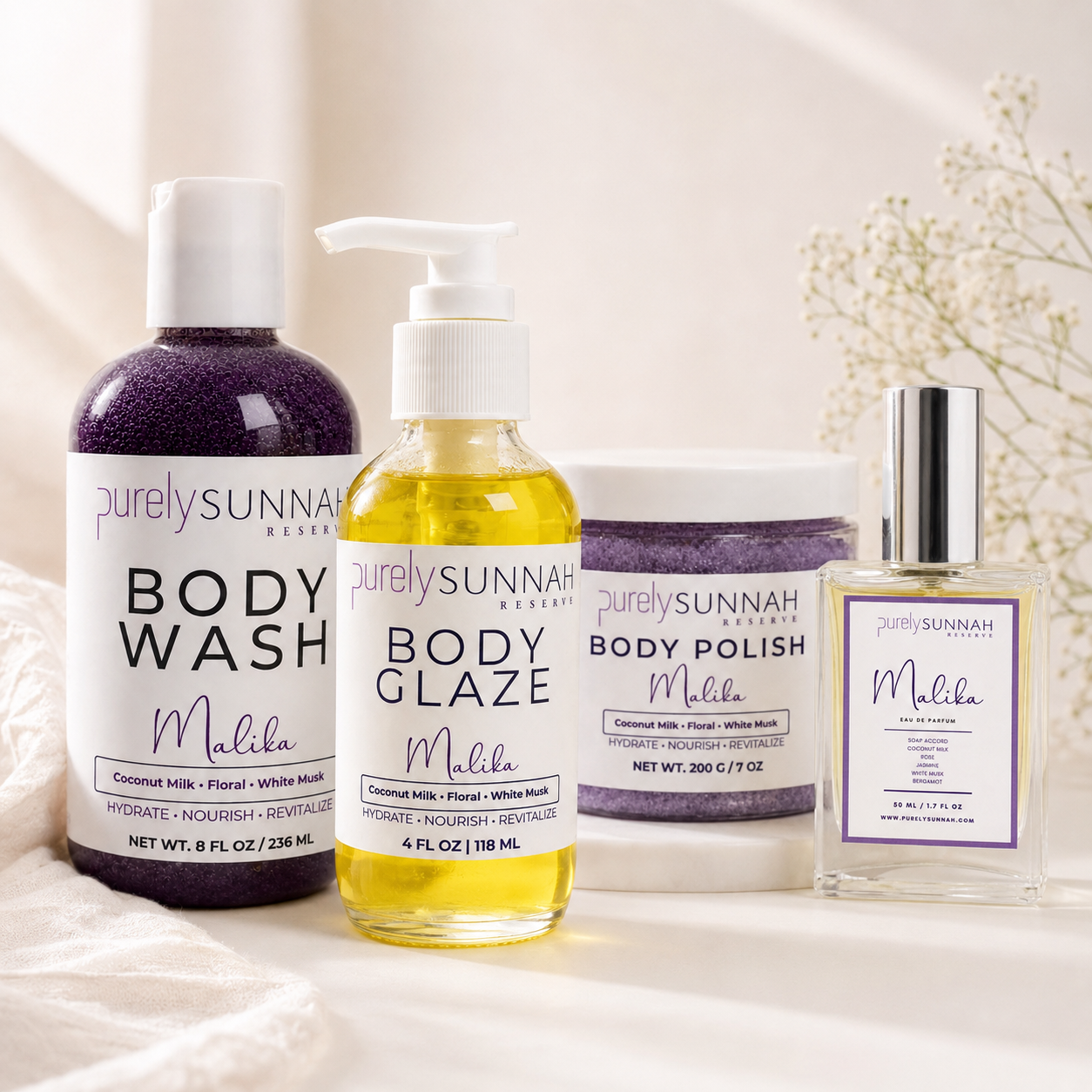 Malika Glow Ritual — Body Glaze