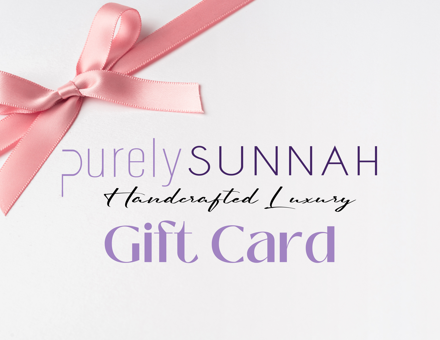 Purely Sunnah Gift Card