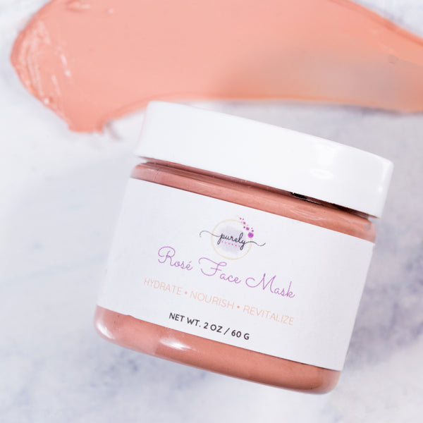 Rosé Face Mask